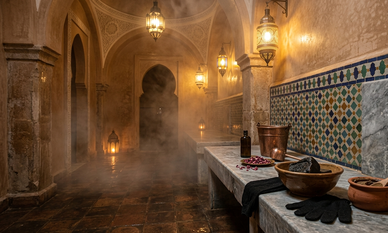Le Rituel du Hammam Marocain : Pourquoi Chaque Voyageur à Marrakech Devrait l&rsquo;Essayer